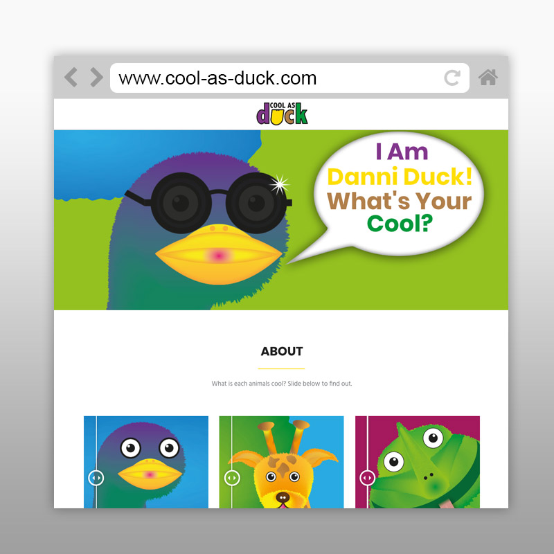 Cool As Duck Website