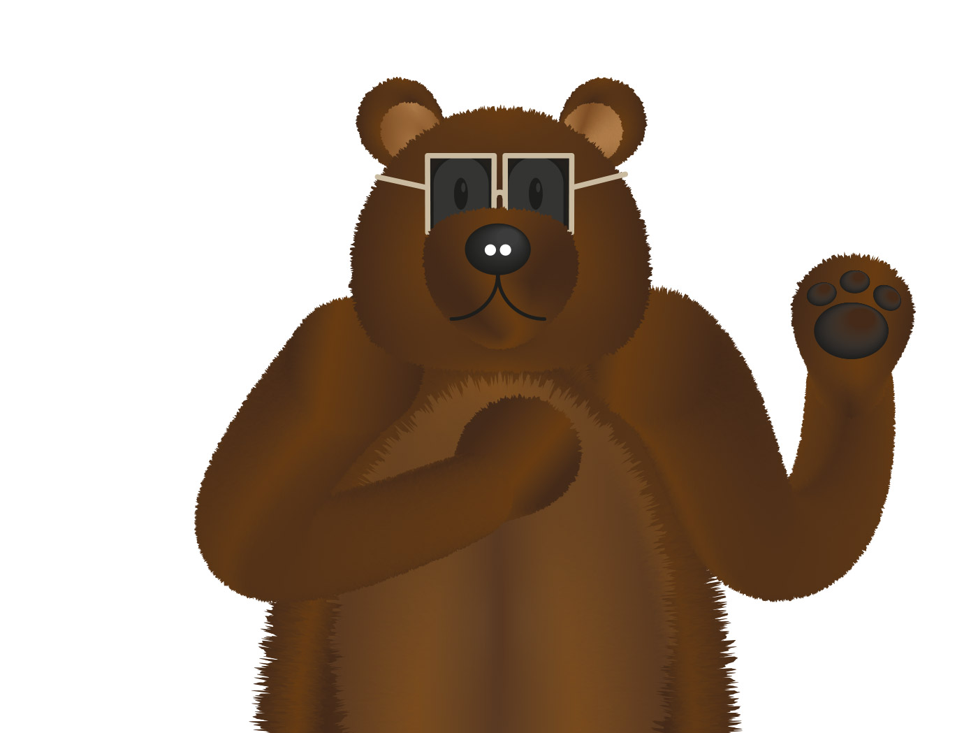 R and Q Character - Billy Bear