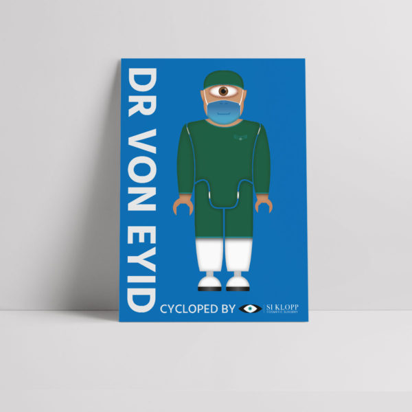 Si Klopp - Cycloped - Dr. Von Eyid Character Poster