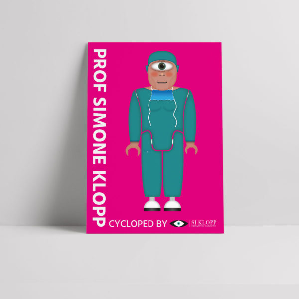 Si Klopp - Cycloped - Prof. Simone Klopp Character Poster