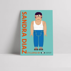 Si Klopp - Cycloped - Sandra Diaz Character Poster