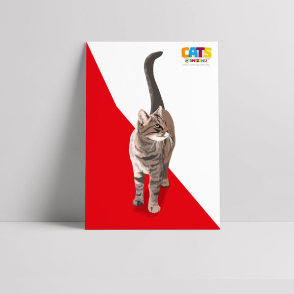 Cats R Amazing Poster - Adventurous Cat