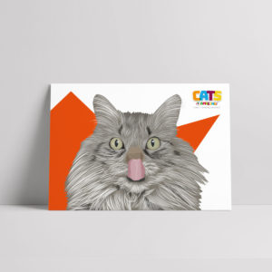 Cats R Amazing Poster - Cat's Meow