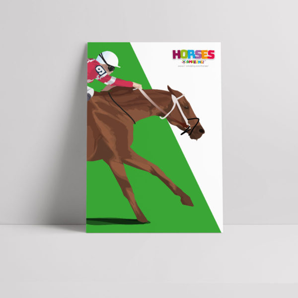 Horses R Amazing! Poster - Seabiscuit Horse