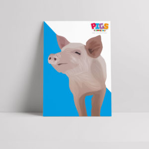Heroic Pigs R Amazing Poster