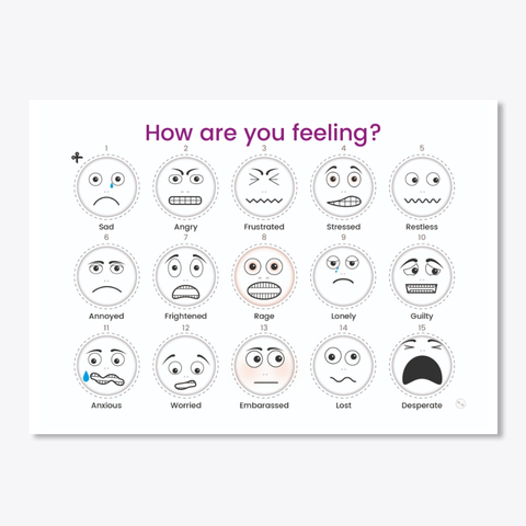 OUCHer Stickers - How are you feeling?