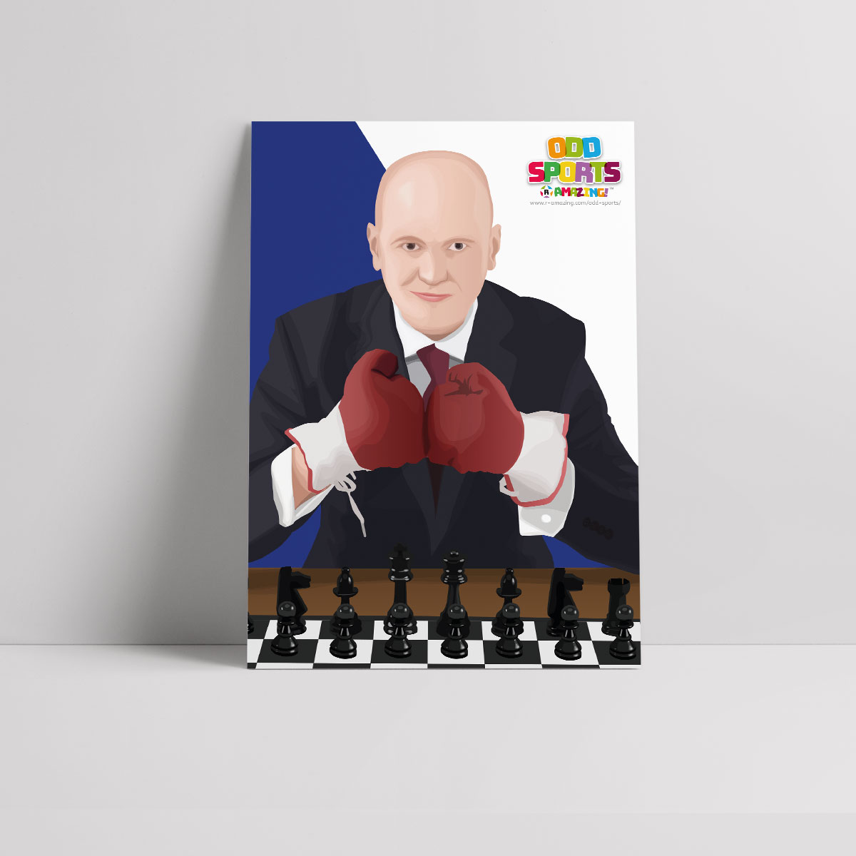 Chess Boxing Poster