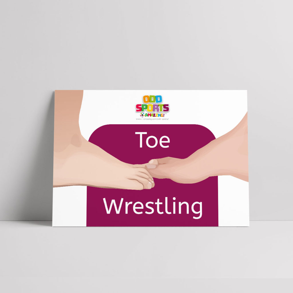 Toe Wrestling Poster R&Q